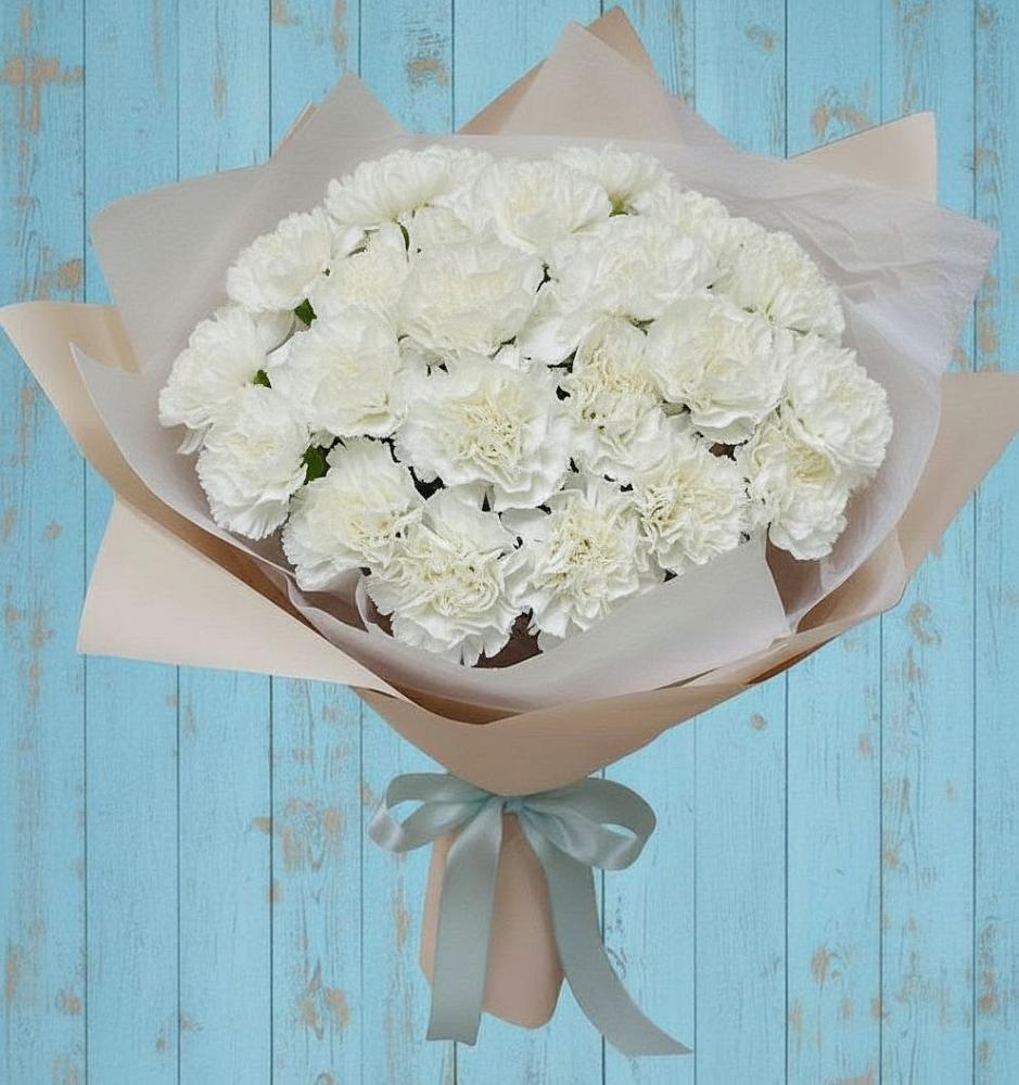 Букет цветов из: Гвоздики в Опарино