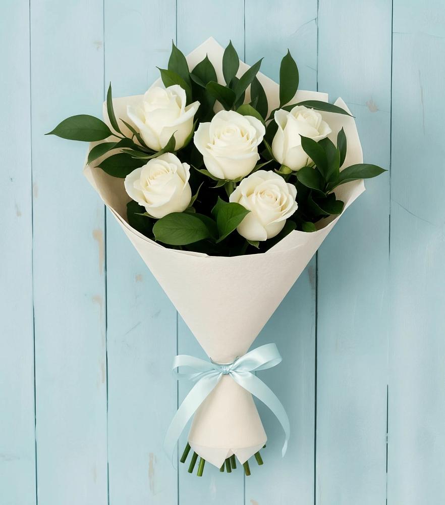 Букет цветов из: Розы в Опарино