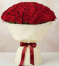 Букет 101 Красная роза Милано #REPLACE_PRED# Опарино