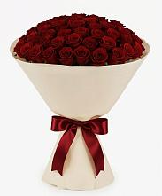 Букет 101 Бордовая роза Блэк Бакарра в Опарино
