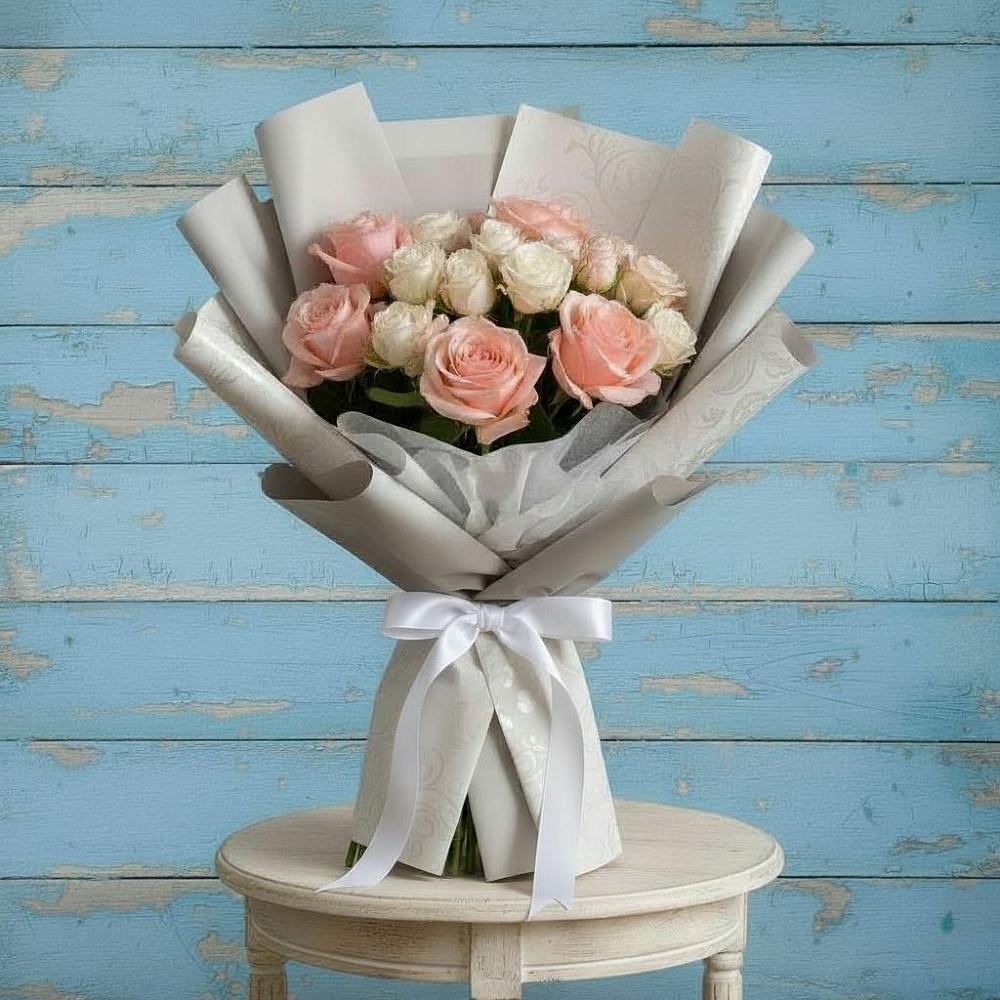Букет цветов из: Розы в Опарино