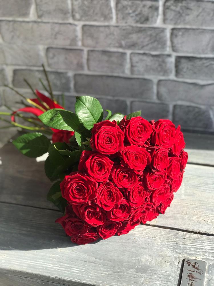 Букет Красные розы Фридом в Опарино