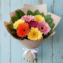 Букет цветов из:  Герберы в Опарино