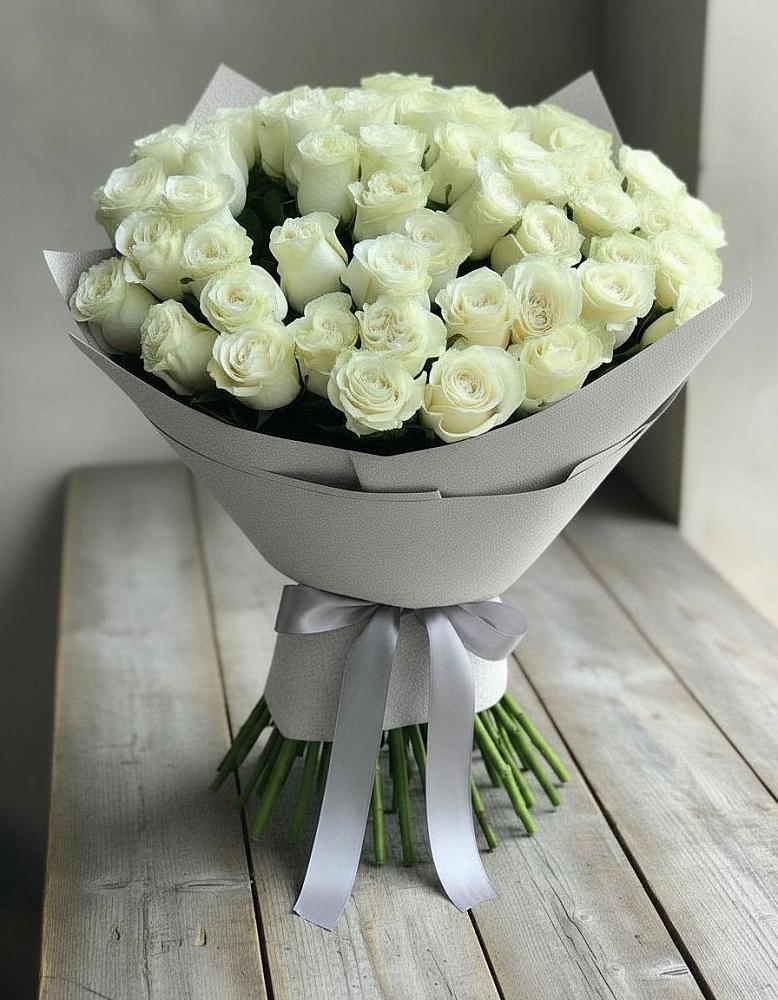 Букет 35 Белых роз в Опарино