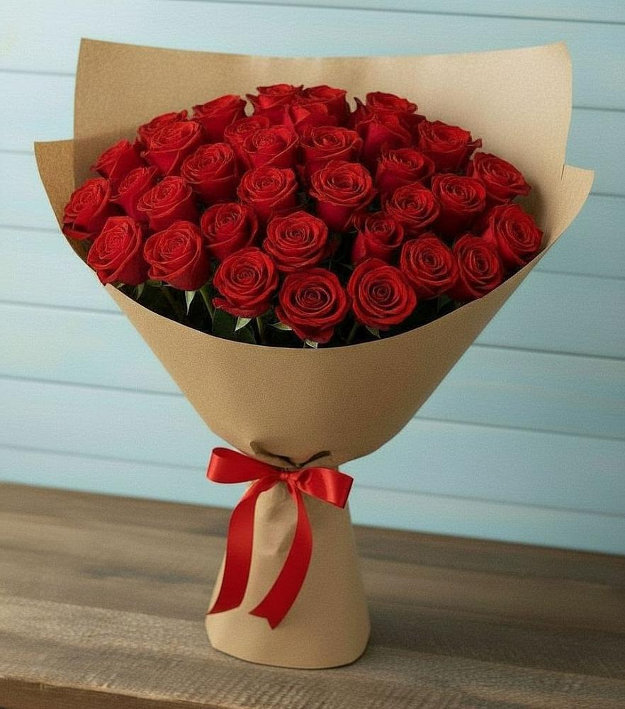 Букет Красные розы Милано в Опарино