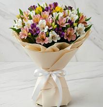 Букет цветов из:  Альстромерии в Опарино