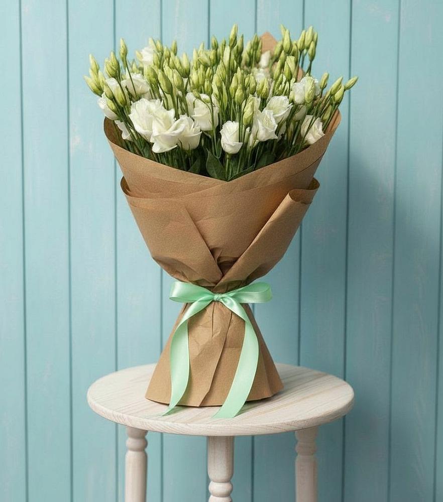 Букет цветов из: Лизиантусы в Опарино