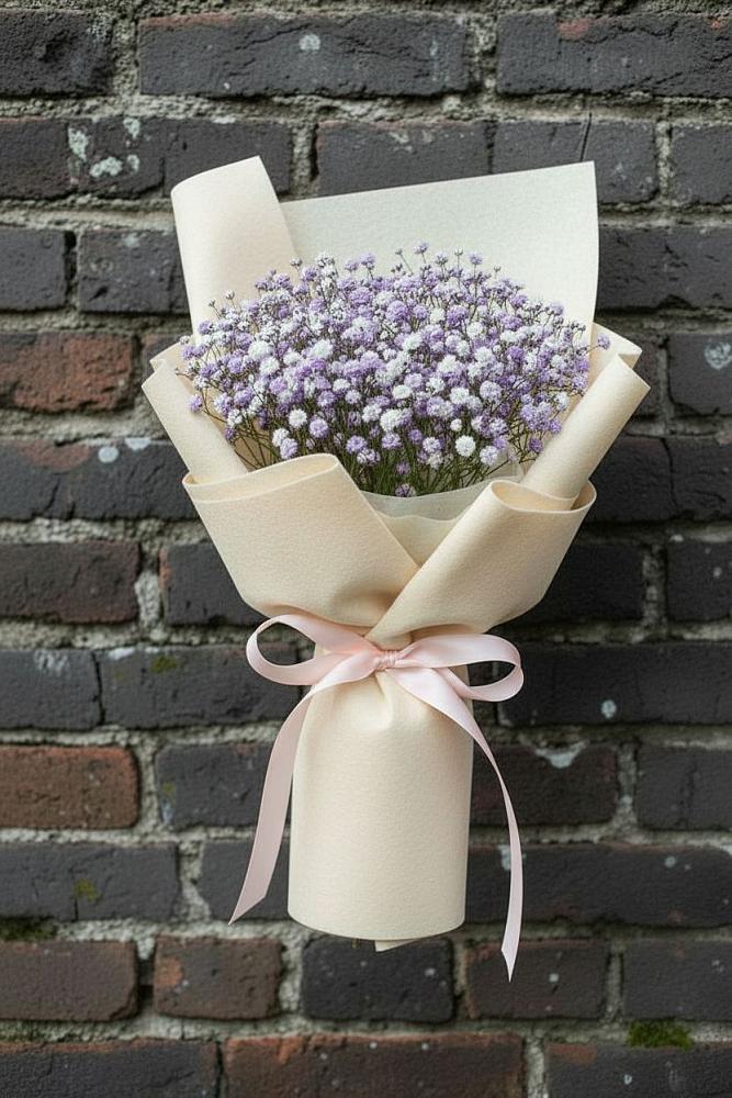 Букет цветов из: Гипсофила в Опарино