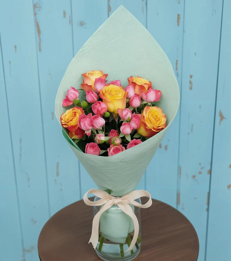 Букет цветов из: Розы в Опарино