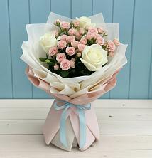 Букет цветов из:  Розы в Опарино