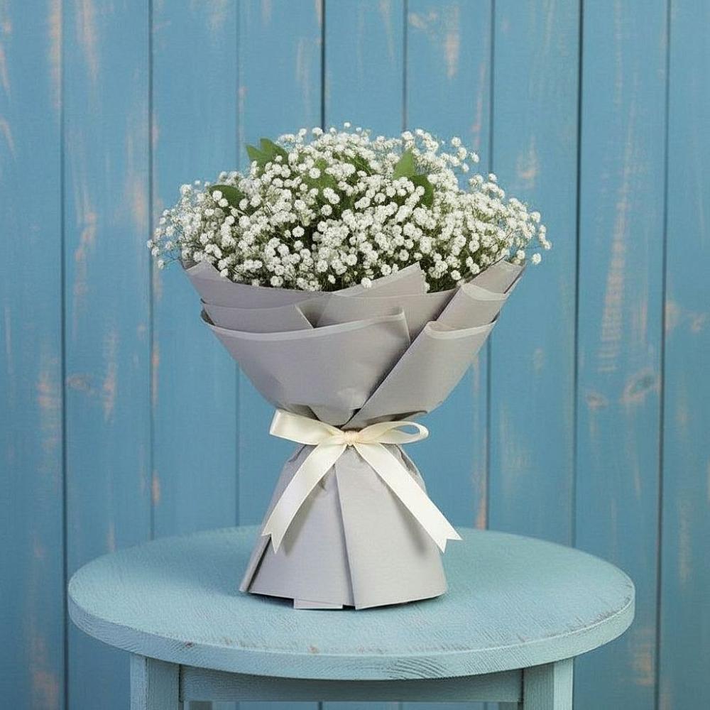 Букет цветов из: Гипсофила в Опарино