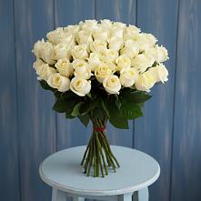 Букет 51 Белая роза Эдлесс Лав #REPLACE_PRED# Опарино