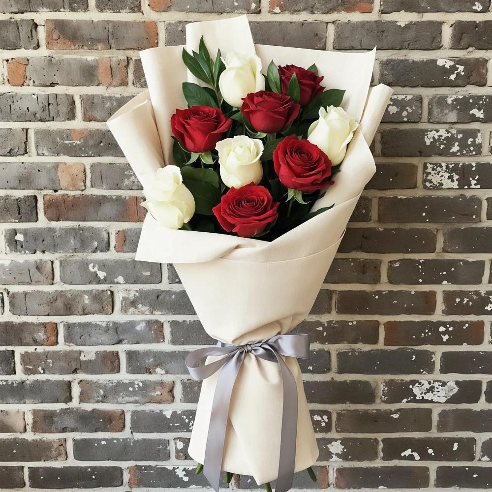 Букет цветов из: Розы в Опарино