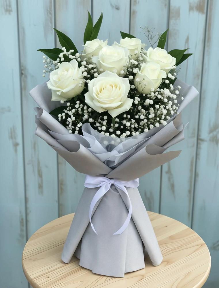 Букет цветов из: Розы в Опарино