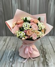 Букет цветов из:  Гвоздики, Розы и Хризантемы #REPLACE_PRED# Опарино