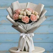 Букет цветов из:  Розы в Опарино