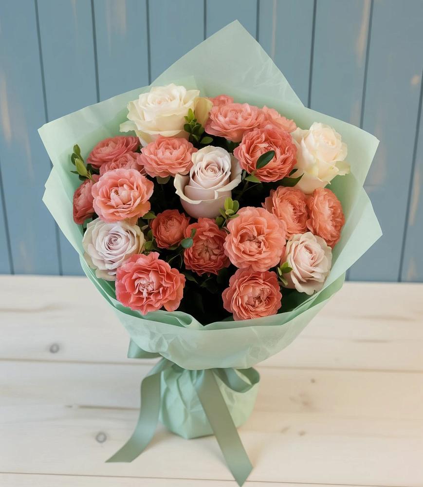 Букет цветов из: Розы в Опарино