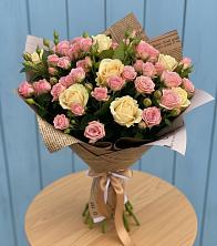 Букет цветов из:  Розы в Опарино