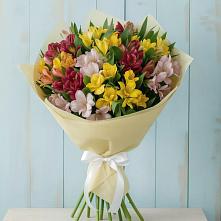 Букет цветов из:  Альстромерии в Опарино