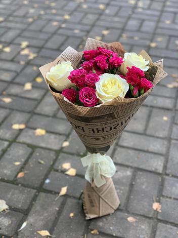 Букет цветов из: Розы в Опарино