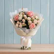 Букет цветов из:  Розы в Опарино